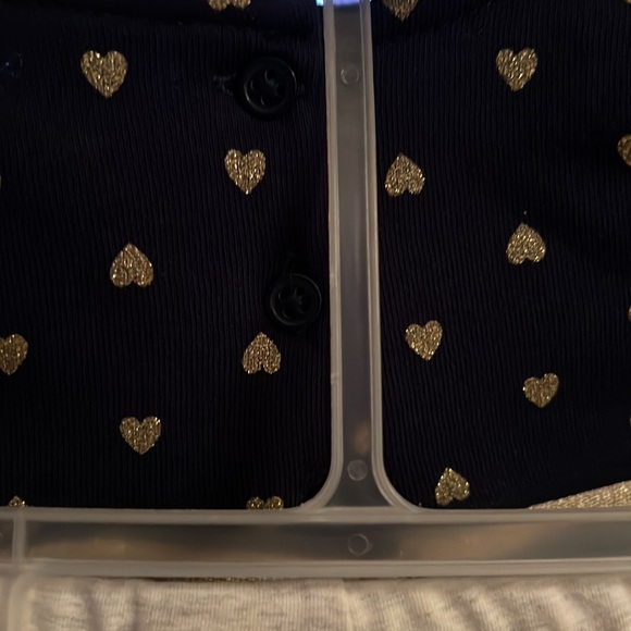 NWT🏷 Baby Girl Carter's 2-Piece Heart Top & Legging Set 6M - Picture 6 of 6